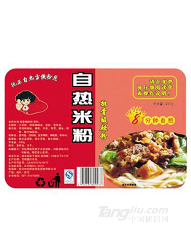 鸿发自热排骨酸辣粉