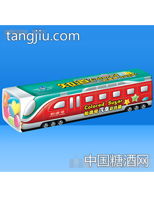 和谐号汽车彩色糖