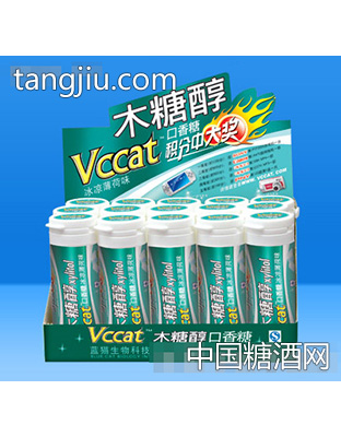清碧木糖醇冰凉薄荷味简装