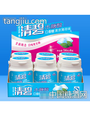 清碧木糖醇清凉薄荷味超市装