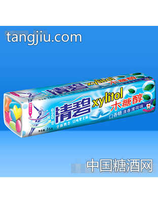 清碧木糖醇清凉薄荷味条装