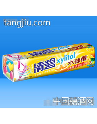 清碧木糖醇清香柠檬味条装