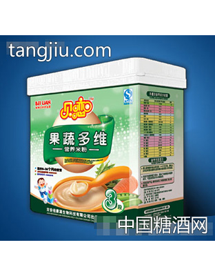 贝恋果蔬多维营养米粉