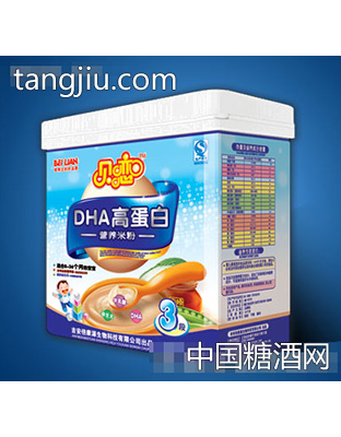 贝恋DHA高蛋白营养米粉