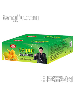 顶呱呱芒果汁饮料230mlx20瓶