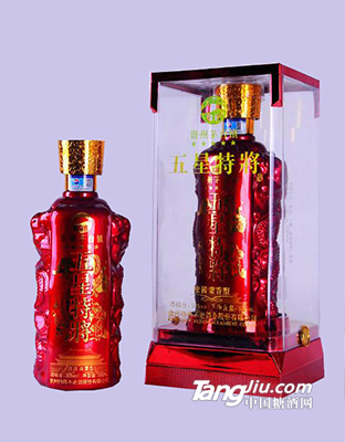 五星特将不老酒浓酱兼香型50度