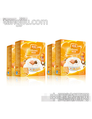 百乐麦三文鱼烩香菇颗粒面