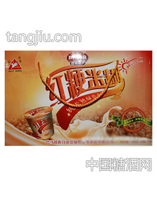 长寿红梗米糊