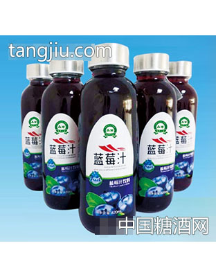 犇牛蓝莓汁瓶装