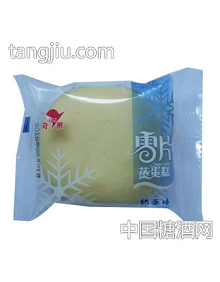 奇胜雪片蒸蛋糕奶香味