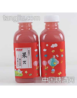 果π草莓果汁饮料