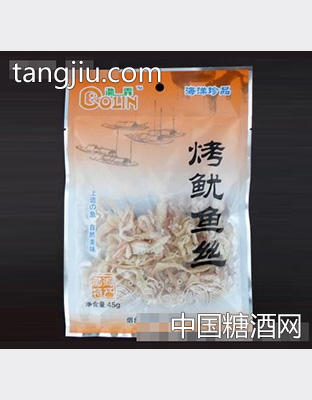 渤霖渤海特产45g烤鱿鱼丝