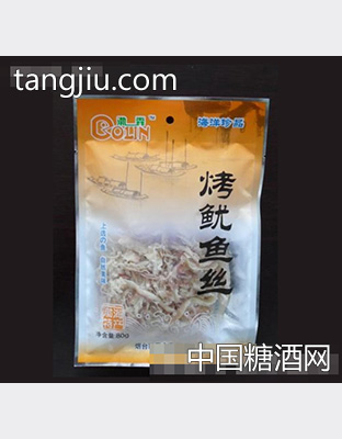 渤霖渤海特产80g烤鱿鱼丝