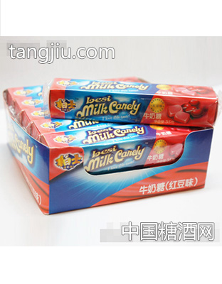 柏士牛奶糖红豆味