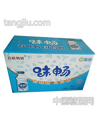 苏格纳姆味畅乳酸菌原味340mlx15瓶