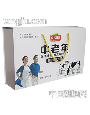 中老年高钙低糖蛋白饮品
