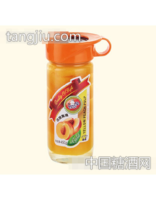 智慧兔冰糖黄桃450g