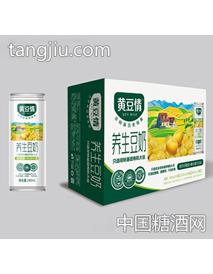 黄豆情养生豆奶