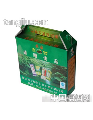 北泉手工面绿礼盒