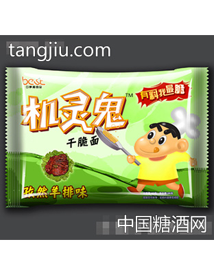 机灵鬼干脆面孜然羊排味