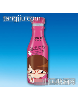 途乐晶晶同学桃汁饮料