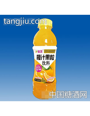 途乐橙汁果粒饮料600ml