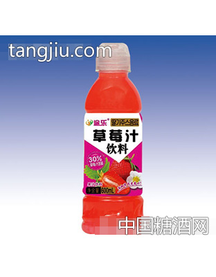 途乐鲜果鲜榨草莓汁饮料600ml