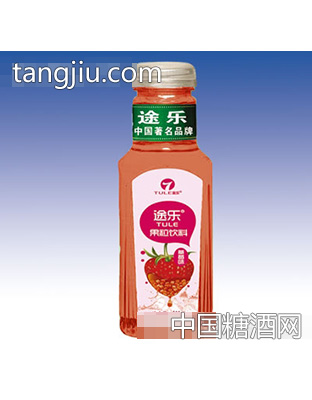 途乐果粒饮料草莓味520ml