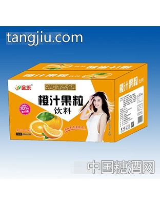 途乐橙汁果粒饮料600mlx15瓶