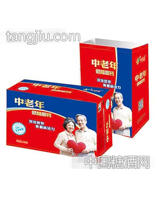 中老年低糖高钙饮品240ml箱装