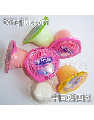 八闵通纯汁优酪果冻