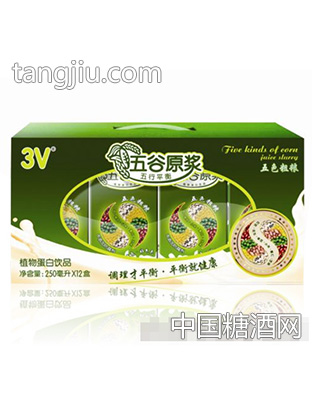 250ml×12盒五色粗粮植物蛋白饮料