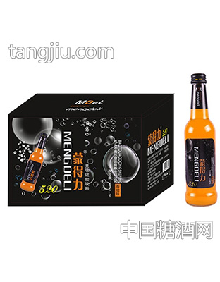 蒙得力果味碳酸饮料香橙味330mlx15瓶
