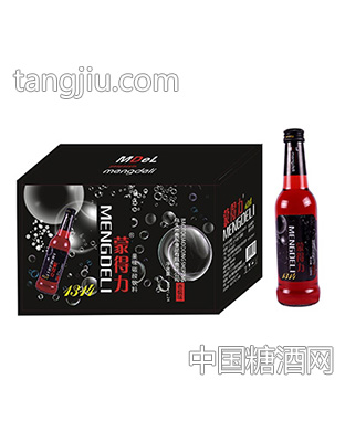 蒙得力果味碳酸饮料香槟味箱装