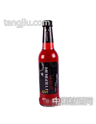 蒙得力果味碳酸饮料香槟味330ml