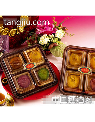 百威月饼四支装