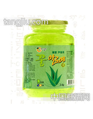 韩国蜜恋芦荟茶2000g