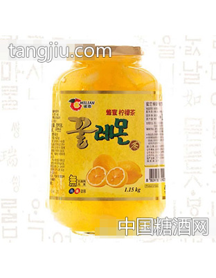 韩国蜜恋柠檬茶1150g