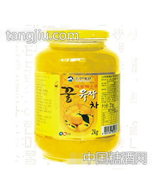 韩国山内苑柚子茶2000g