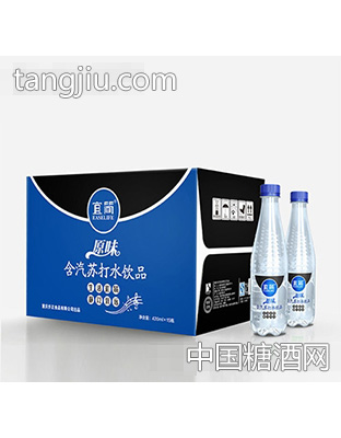 宜简原味含气苏打水饮品箱装