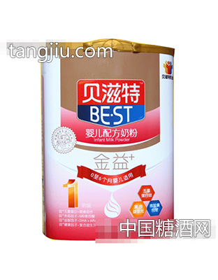 金益听装贝滋特配方奶粉1段