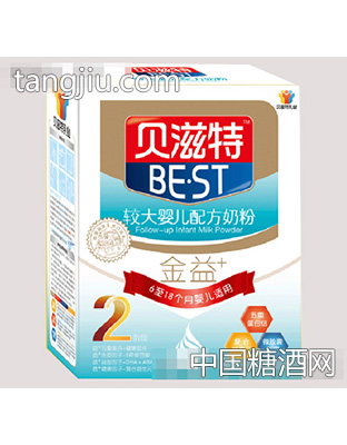 金益盒装贝滋特较大配方奶粉