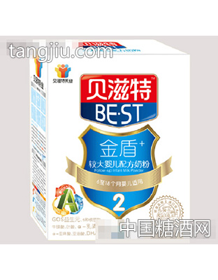 金盾盒装贝滋特较大配方奶粉