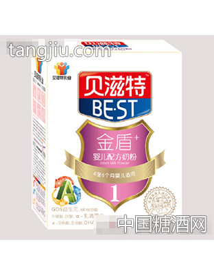 金盾盒装贝滋特配方奶粉