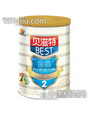 金盾听装贝滋特较大配方奶粉