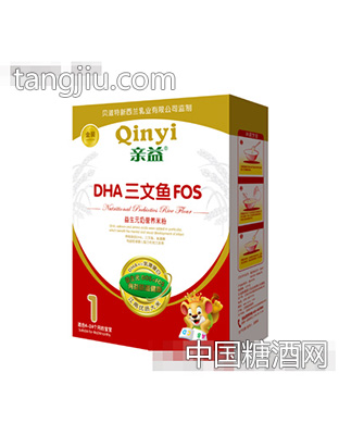 DHA三文鱼FOS营养米粉1段（盒装）