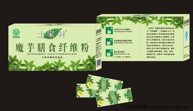 魔芋膳食纤维粉冲剂
