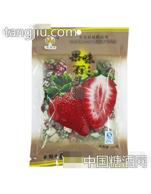 蔡春牌158g果味石头糖