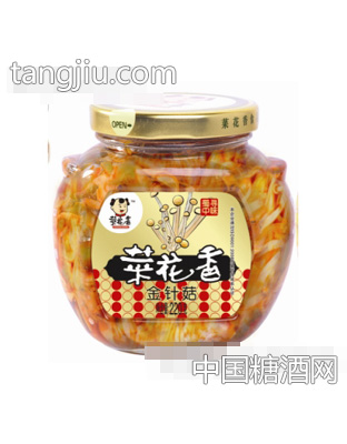 菜花香220g红油金针菇