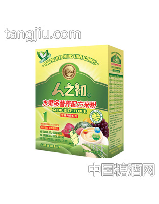 人之初水果多营养配方米粉
